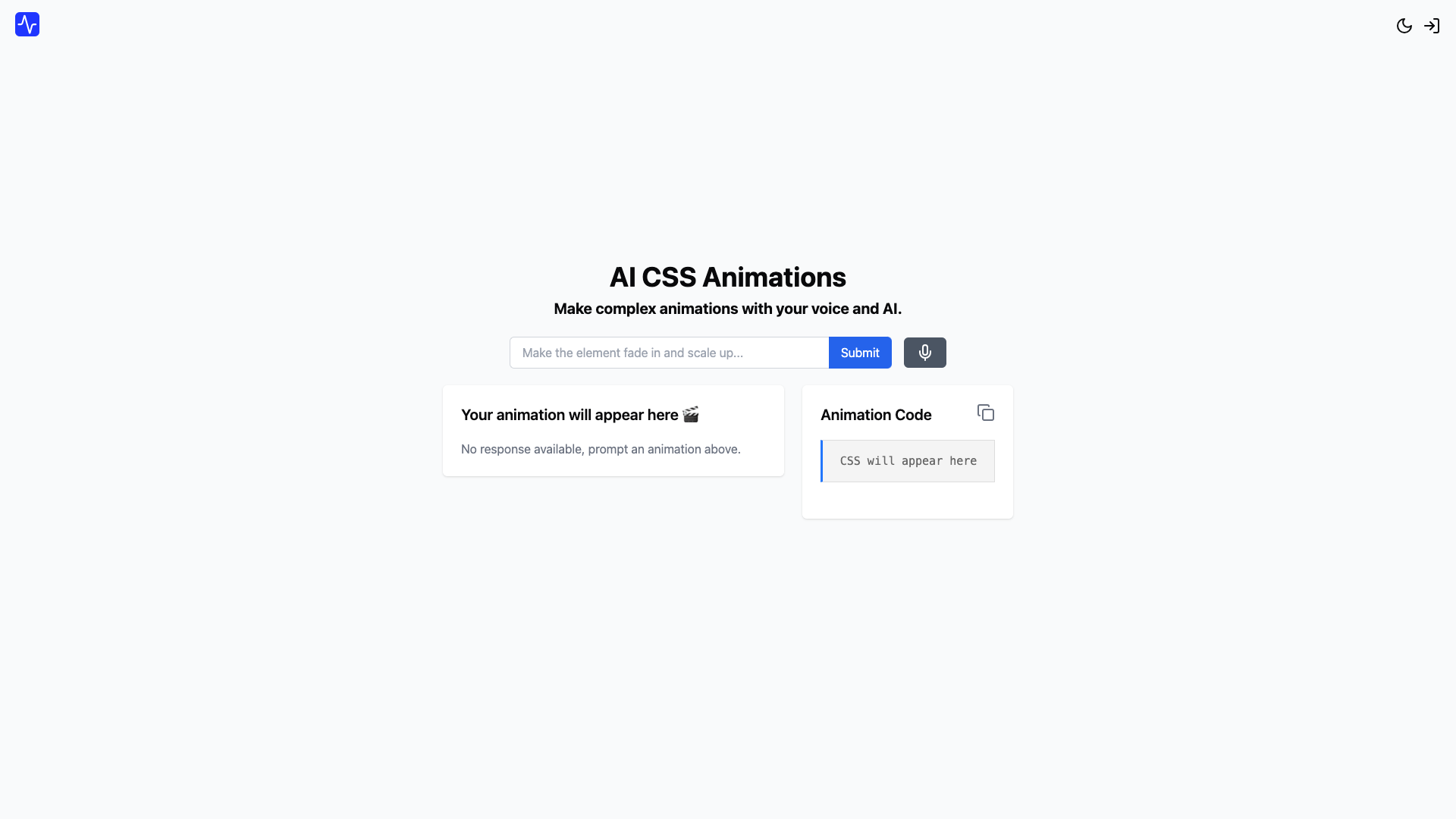 AI CSS Animations