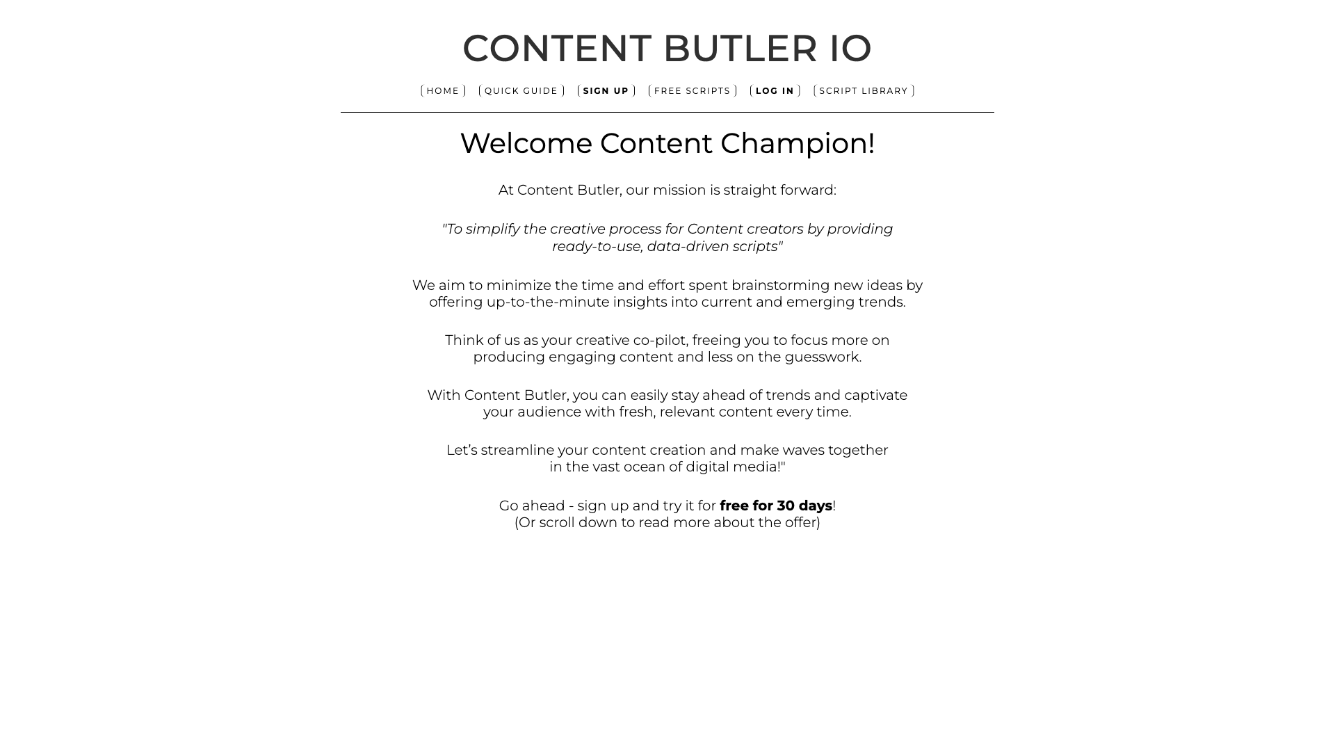 Content Butler.io