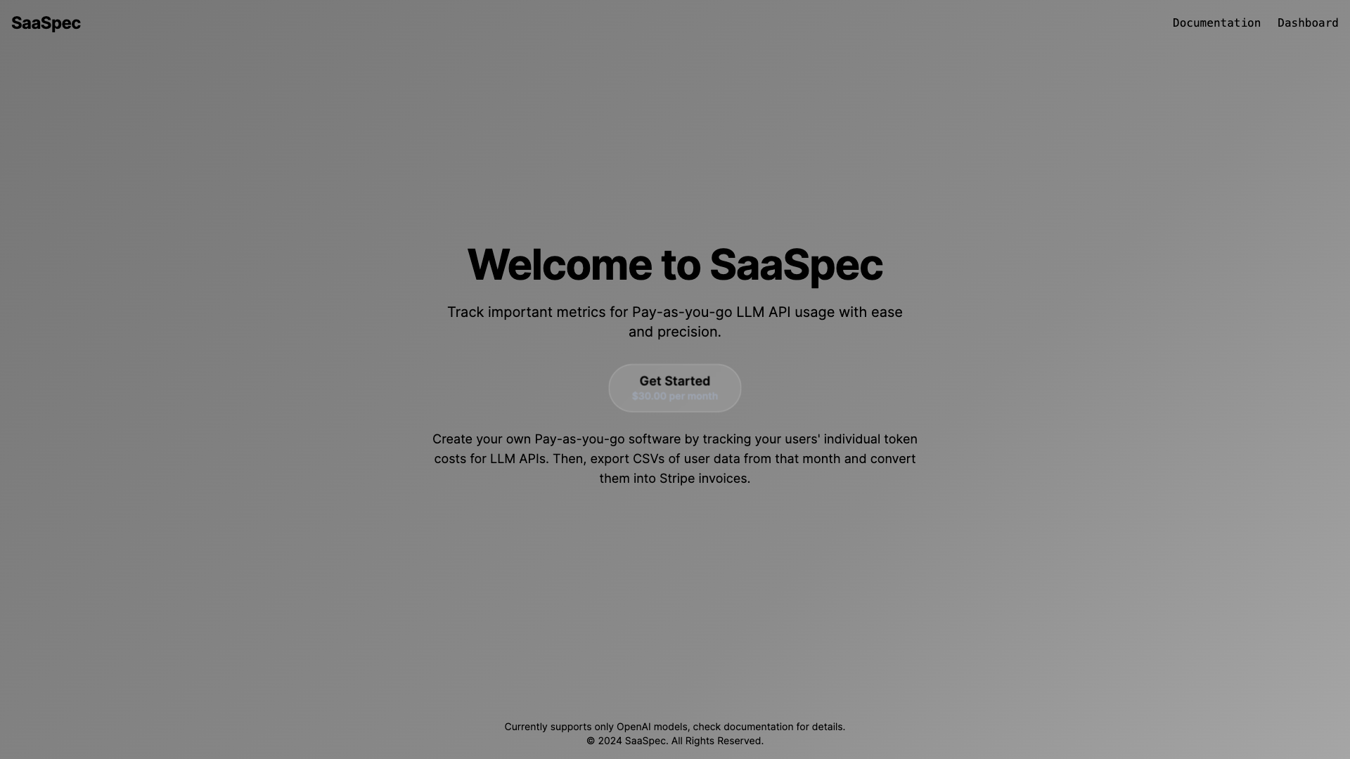 SaaSpec